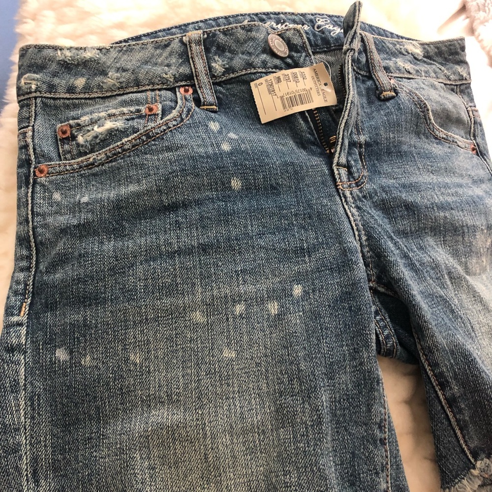 AE Long Shorts Women’s paint splatter